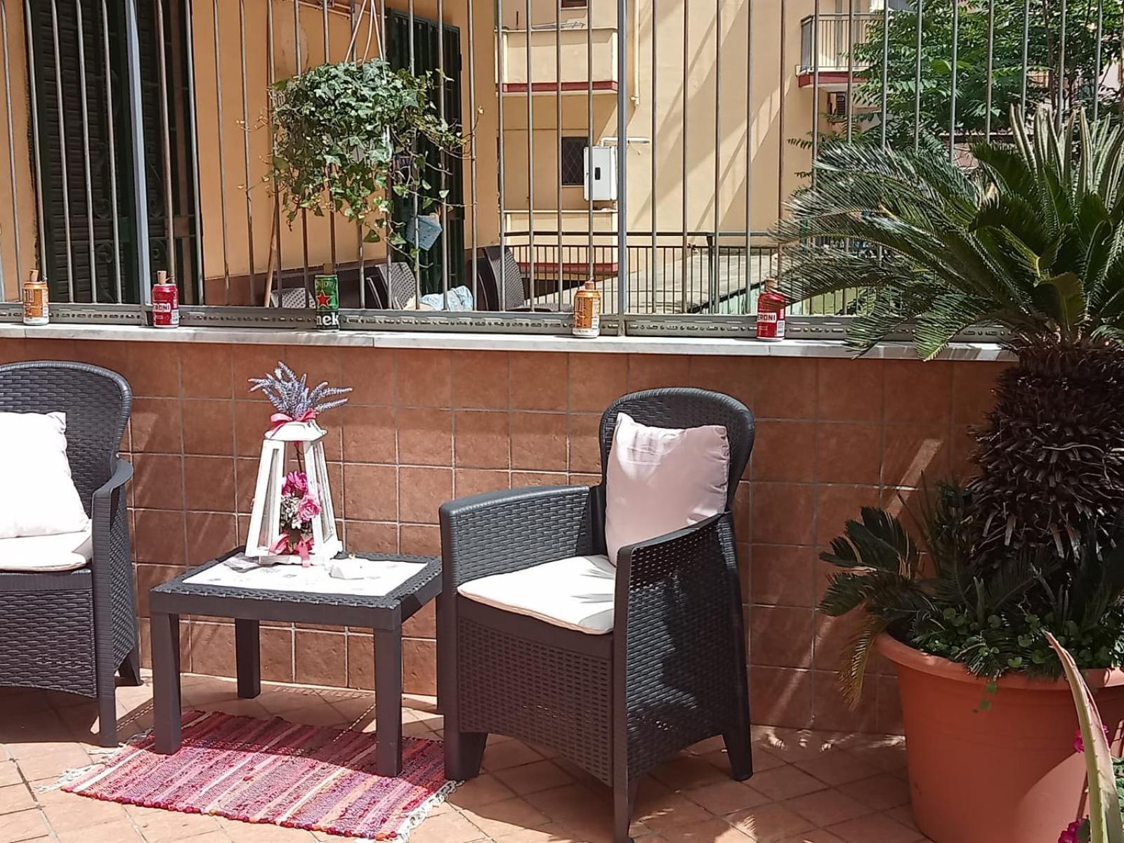 La Terrazza Di Monica & Teresa Bed & Breakfast Портичи Екстериор снимка
